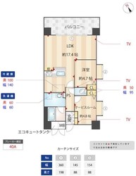 ニューガイア南葛西Ｎｏ．７１の物件間取画像